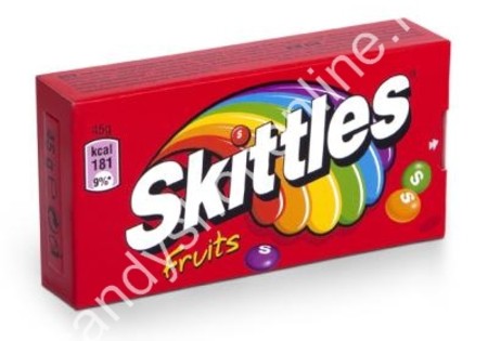 Skittles Box Fruit 45gr.