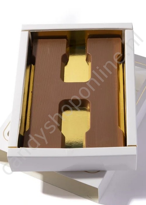 Tosca Chocoladeletter H melk 135 gram