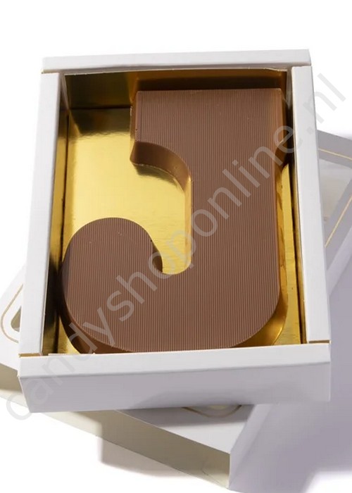 Tosca Chocoladeletter J melk 135 gram
