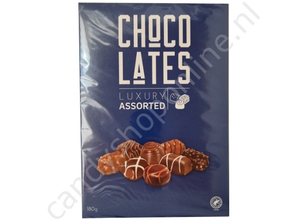 Luxury Assorted Chocolates Blue 180gr.