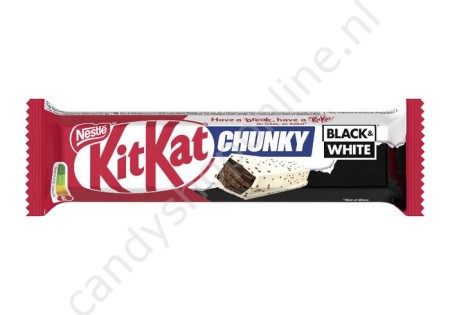 Kit-Kat Chunky Black-White 42gr. 4pcs.