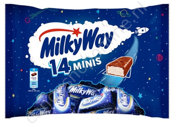 Milky Way Mini's 227 gram 14pcs.