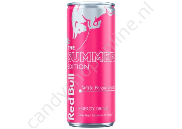 Red Bull summer edition White Peach 250ml.