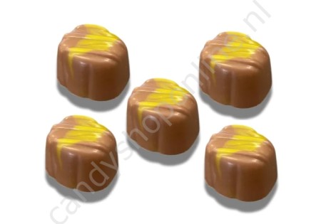 Dubai Chocolade Bonbons met Krokante Pistache vulling bakje 6 stuks 