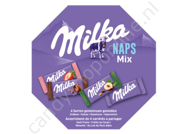 Milka Naps Mix Box 138gram