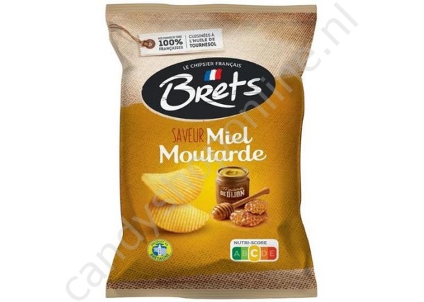 Brets Honing Mosterd 125 gram