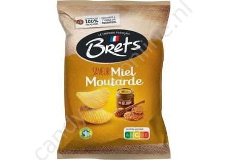 Brets Honing Mosterd 125 gram