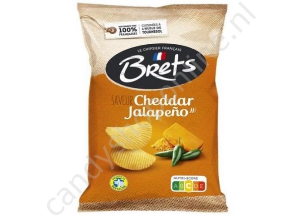 Brets Cheddar Jalapeño 125 gram