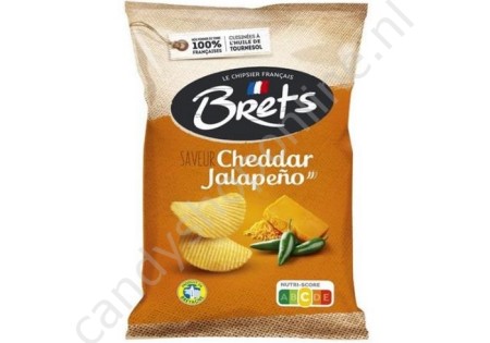 Brets Cheddar Jalapeño 125 gram