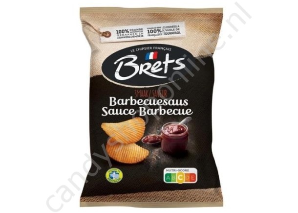 Brets Chips Barbecue 125 gram