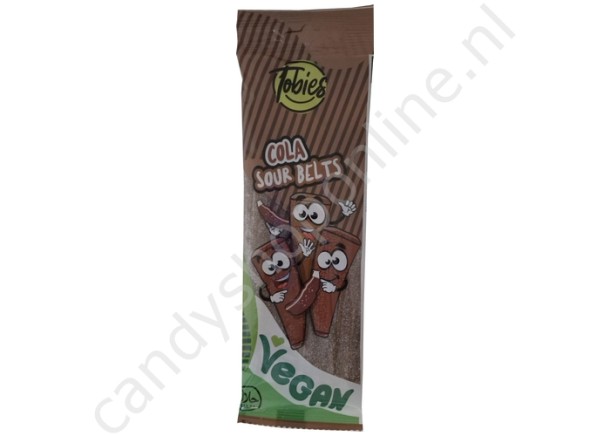 Tobies Sour Belts Cola 180 gram