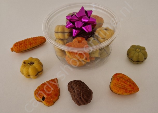 Chocolade Herfst Melange bakje 250gram