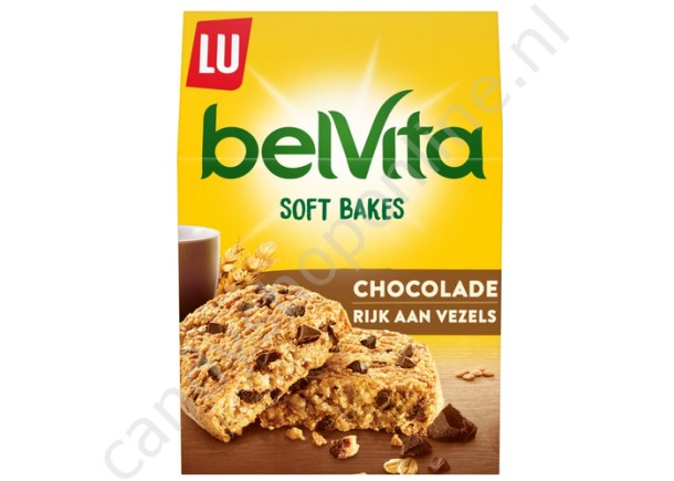 Liga Belvita Soft Bakes Chocolade Rijk aan Vezels 250gr.