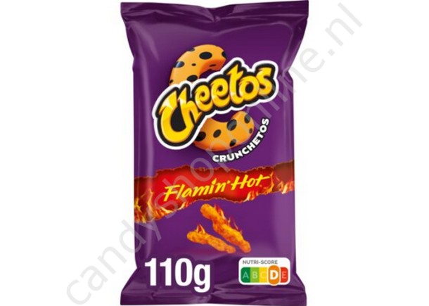 Cheetos Crunchetos flamin' hot 110gr.