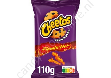 Cheetos Crunchetos flamin' hot 110gr.