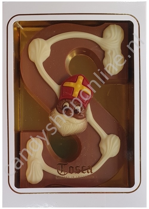 AANBIEDING Tosca Luxe Chocoladeletter S melk 3 stuks