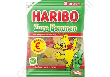 Haribo Zure Bommen 160 gram