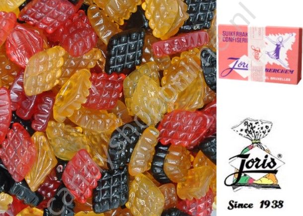 Confiserie Joris Gekleurde Ruitjes 200 gram