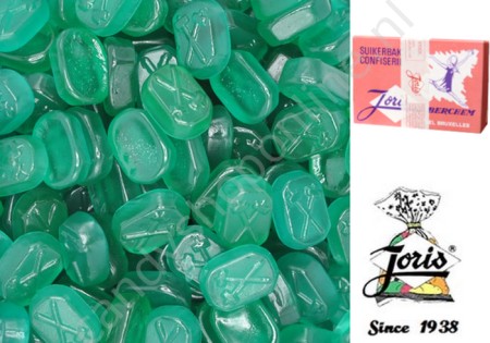 Confiserie Joris Groene Briketten 200 gram
