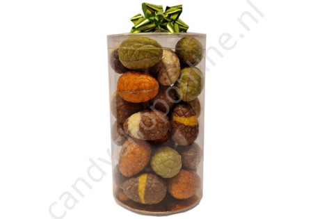 Tosca Praline Paaseitjes Assorti koker 32 stuks ±430gr.