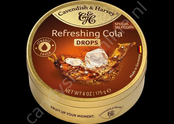 Cavendish & Harvey Refreshing Cola Drops Classic Taste 175gr.