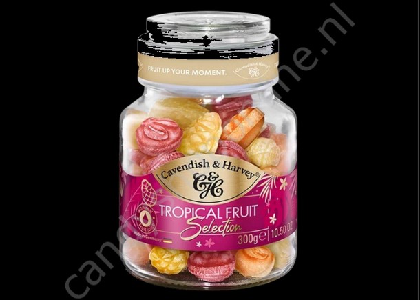 Cavendish & Harvey Tropical Selection with real Fruit Juice 300gr.