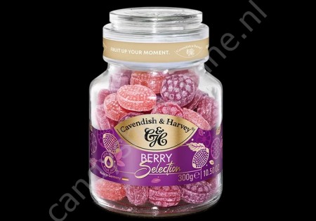 Cavendish & Harvey Berry Selection with real Fruit Juice 300gr.