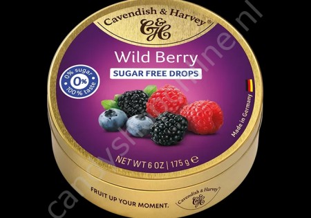 Cavendish & Harvey Wild Berry Drops with real Fruit Juice 175gr. SV