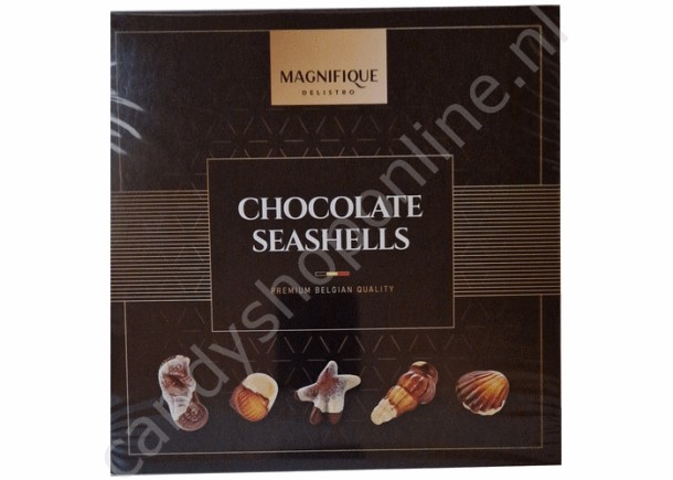 Magnifique Belgian Chocolate Seashells 195 gram