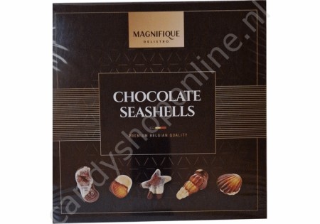 Magnifique Belgian Chocolate Seashells 195 gram