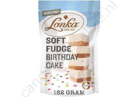 Lonka Soft Fudge Birthday Cake 182 gram