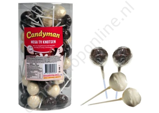 Mega TV Knotsen (nougat)