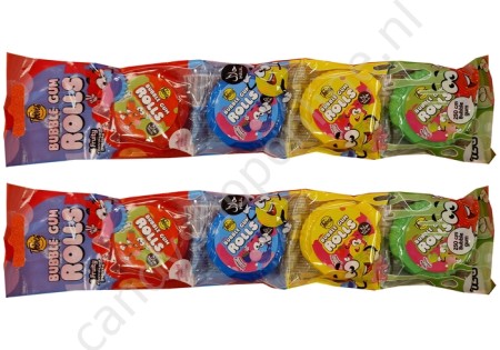Tobies Bubble Gum Rolls 4pck