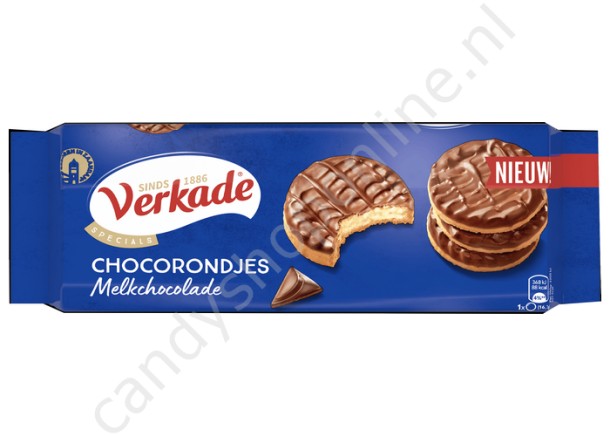 Verkade Chocorondjes melk 150gr.