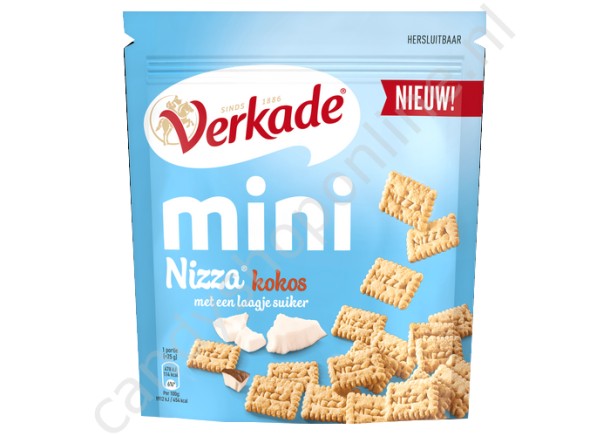 Verkade Nizza Mini Kokos 160gr.