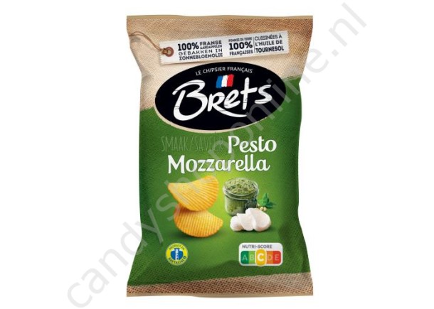 Brets Chips Pesto & Mozzarella 40 gram