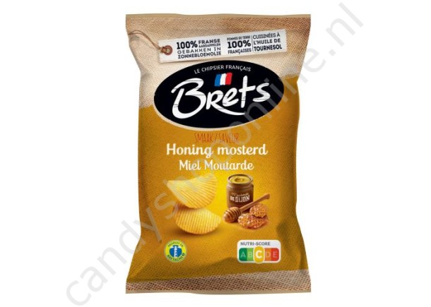 Brets Chips Honing Mosterd 40 gram