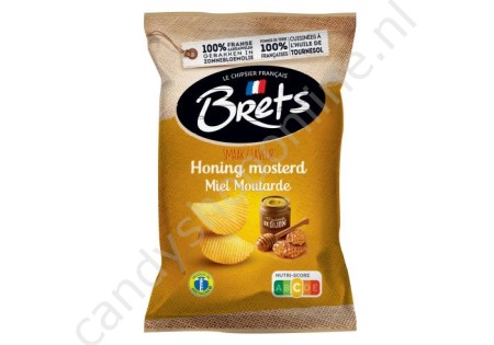 Brets Chips Honing Mosterd 40 gram