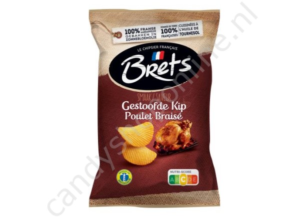 Brets Chips Gestoofde Kip 40 gram