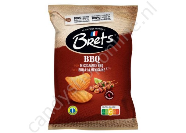 Brets Chips Mexicaanse BBQ 125 gram