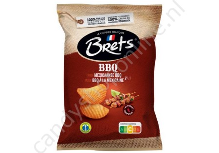 Brets Chips Mexicaanse BBQ 125 gram