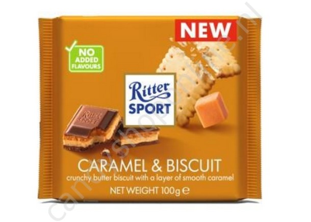 Ritter Sport Caramel & Biscuit 100gr.