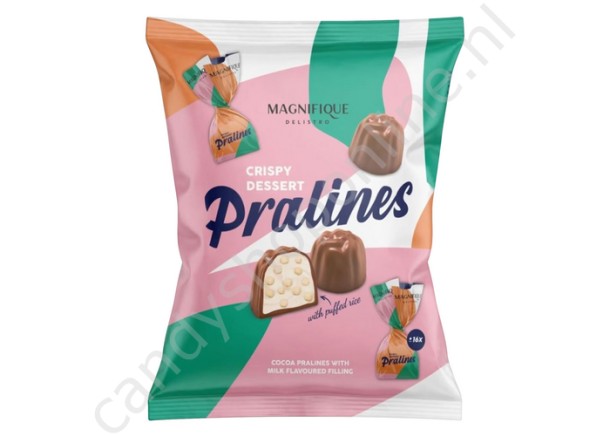 Magnifique Crispy Dessert Pralines with puffed rice 16pcs. 200gr.