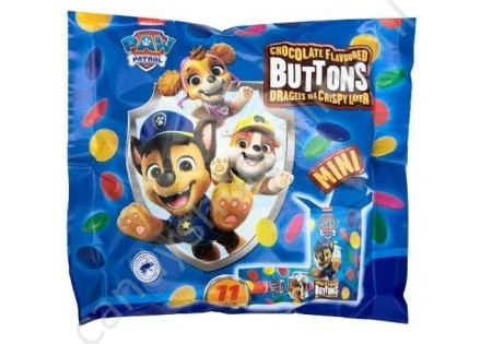 Paw Patrol Choco Buttons 11 boxes 158gr.