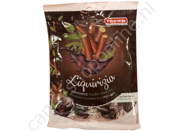 Incap Liquirizia (Liquorice filled candies) 200gr.