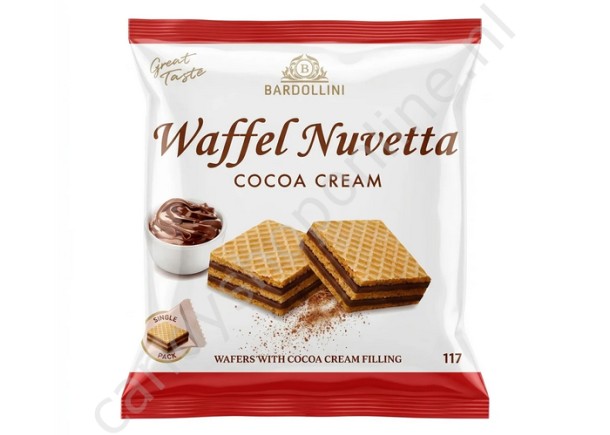 Bardollini Waffel Nuvetta Cocoa Cream 117gr.