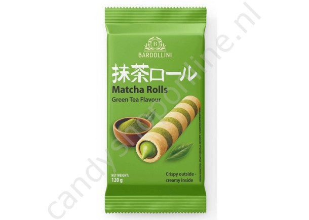 Bardollini Matcha Rolls Green Tea flavour 120gr.