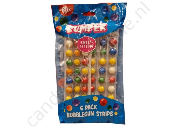 Bubblegum Strips 6 pack 60pcs.