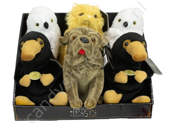 Fanastic Beasts Pluche 18cm. met snoepzak