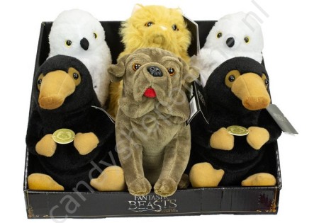 Fanastic Beasts Pluche 18cm. met snoepzak